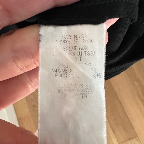 Helmut Lang Black Asymmetrical Long Sleeve Mini Dress Size 2 - Picture 6 of 6